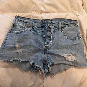 Levi 501 Denim Shorts